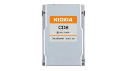 2,5 collu SSD Kioxia CD8-R 1,92 TB PCIe 4.0 NVMe — 7200 MB/s lasīšana, 3500 MB/s rakstīšana, MTBF 2,5 M h