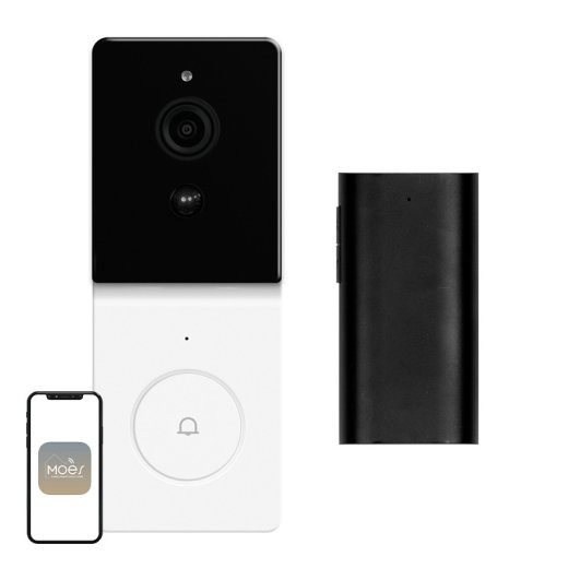 MOES WDB-TY-B20 Wi-Fi RF 433 MHz 1080p videoustelefon