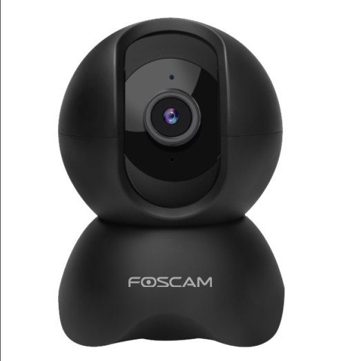 Foscam X5 IP saugumo kamera Vidaus naudojimas Juoda