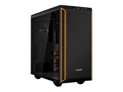 be quiet! Pure Base 600 Window ATX tornikorpus oranž