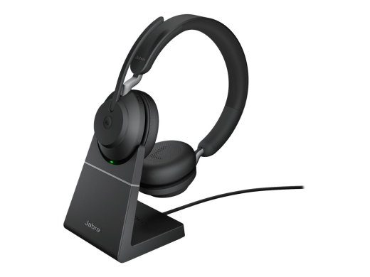 Jabra Evolve2 65 MS Stereo Juhtmevaba kõrvaklapid Must