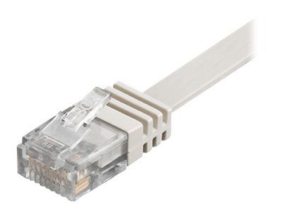 Goobay RJ45 CAT 6 Lameda U/UTP Vas 10m Valge