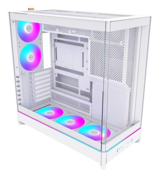 Korpus MONTECH HS02 PRO MidiTower Mitte kaasatud ATX MiniITX Värvus valge HS02PRO(W)