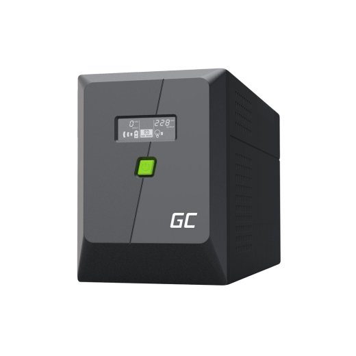 Green Cell katkematu elektritoiteseade (UPS) Liini-interaktiivne 1,5 kVA 900 W 4 AC-pistikut(i)