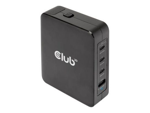 Club 3D CAC-1917 140W GaN toiteadapter