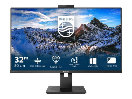 Philips Brilliance P-liin 326P1H 32 IPS 2560 x 1440 (2K) HDMI DisplayPort USB-C 75Hz Docking Ekraan