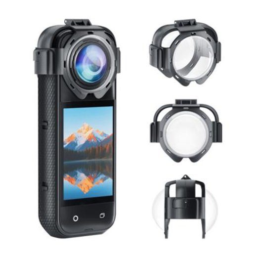 Puluz objektiivi kaitsed Insta360 X5 kaamerale (klõpsuga)