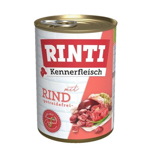 RINTI Kennerfleisch Jautiena - šunų konservai - 400g