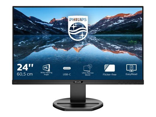 Philips B Line 243B9 24 IPS 1920 x 1080 (Full HD) DVI VGA (HD-15) HDMI DisplayPort USB-C 75Hz Docking ekraan
