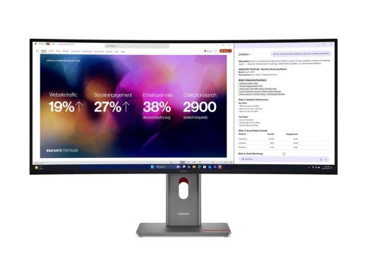Lenovo ThinkVision P40WD-40 39.7 " IPS WUHD 21:9 120 Hz 4ms GtG (Extreme mode) / 6ms GtG (Typical mode) ms 5120 x 2160 pixels 400 cd/m² HDMI ports
