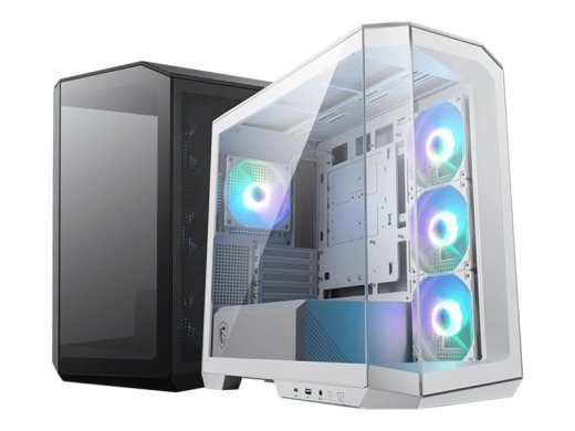 MSI MAG PANO M100R Tower Micro ATX Valge
