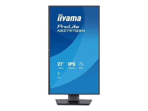 iiyama ProLite XB2797HSN-B1 27 IPS 1920 x 1080 (Full HD) HDMI DisplayPort USB-C 100Hz Docking ekranas