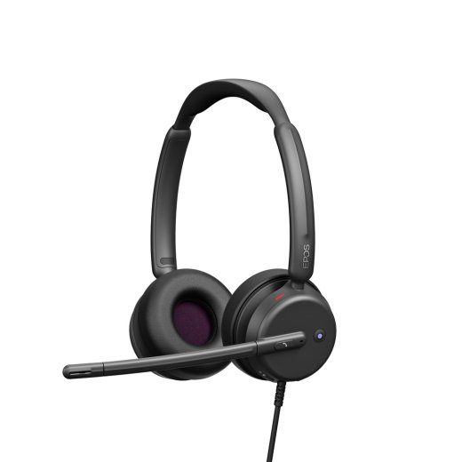 EPOS IMPACT 460T Ausinės laidinės galvos juosta Ryšys/Muzika USB Type-C Juoda