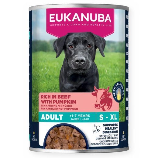 EUKANUBA Life Care Rikas veiseliha ja kõrvitsa - märg koeratoit - 400g