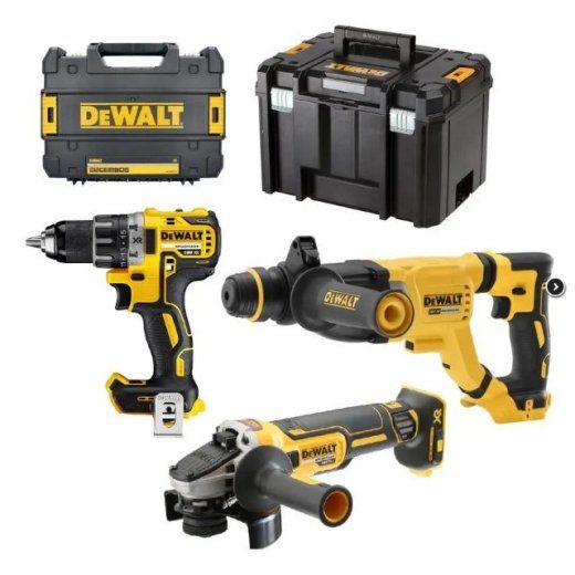 DEWALT DCK327P2T 18V ELEKTROS ĮRINKIŲ KOMPLEKTAS