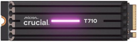SSD CRUCIAL T710 2TB M.2 PCIe Gen5 NVMe Write speed 13800 MBytes/sec Read speed 14500 MBytes/sec TBW 1200 TB