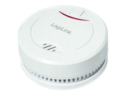 LogiLink suitsuandur VdS heakskiiduga valge suitsuandur