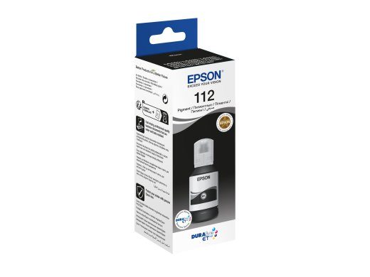 EPSON 4LB 112 EcoTank Pigment Black ink bottle