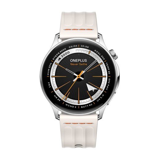 OnePlus Watch Lite - smartwatch, srebrna