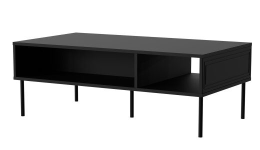 PALAZZO BIS laud/tuuska 110x60x40 matt must