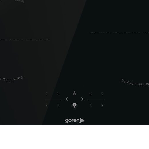 Gorenje Hob GI6401BSC Induction Number of burners/cooking zones 4 Touch Timer Black