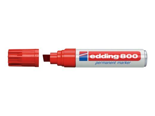 edding 800 marker punane