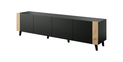 TV kapi FARO 200x42x52 must matt + tamm käsitöö