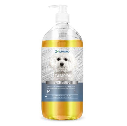 EUROWET White coat - šampoon koertele - 1l