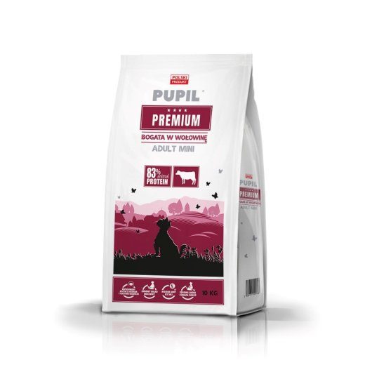 PUPIL Premium Mini rich in beef - kuivat koeratoitu - 10kg