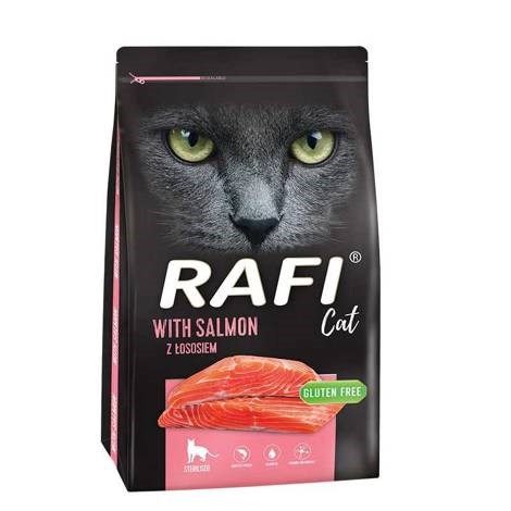 DOLINA NOTECI Rafi Sterilised Cat lõhega - Kuivkassitoit - 7 kg