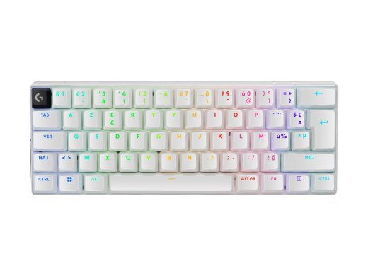 Logitech G PRO X 60 klaviatūra optinė LIGHTSYNC belaidė prancūzų kalba