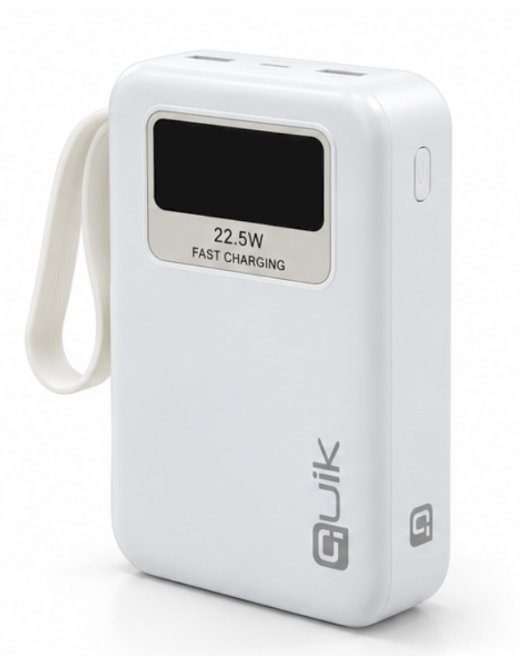 Quik Accessories QP-861 Kaasaskantav rihmaga powerbank 20.000mAh / 22.5W