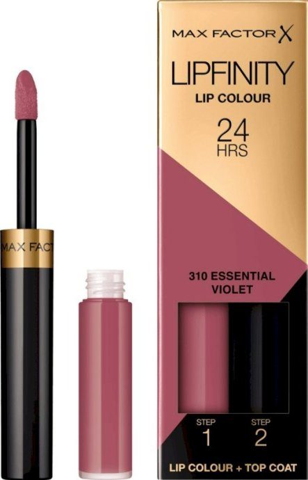 Max Factor Lipfinity Lūpų Spalva 310 Esminė Violetinė Lūpdažis 4 ml