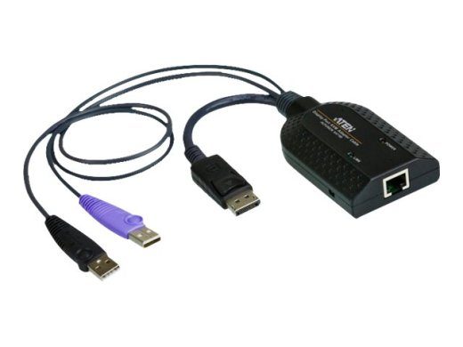 ATEN KA7169 DisplayPort USB Virtuaalne Meedia KVM Adapter Kabel Smart Card Reader (Protsessori Moodul) KVM / Heli / USB Laiendur