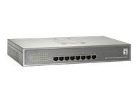 LevelOne GEP-0821 8-portine Gigabit PoE lüliti