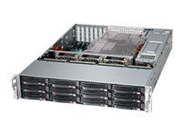 Supermicro SC826 BE1C-R920LPB riiuliversioon täiustatud ATX 920Watt toiteallikas must