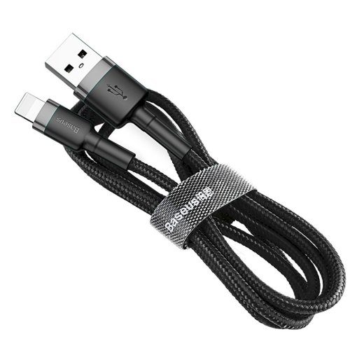 Baseus Cafule USB Lightning kaabel 2A 3m / hall-must
