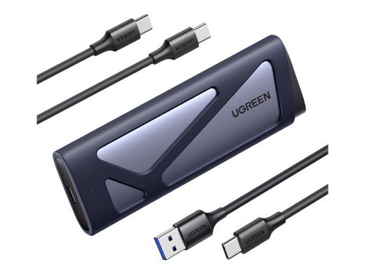 Ugreen välimälu karp USB 3.2 (Gen 2) M.2 kaart (PCIe NVMe & SATA)