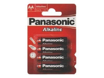Panasonic Alkaline Power AA Standardakud 4 pakk
