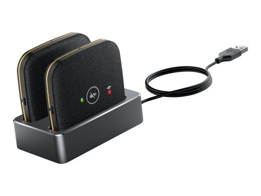 Yealink CPW65-DECT-Duo juhtmeta mikrofon Must