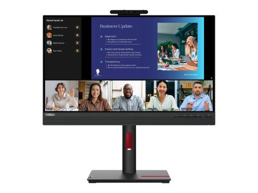 Lenovo ThinkVision T24v-30 24 IPS 1920 x 1080 (Full HD) Monitorius VGA (HD-15) HDMI DisplayPort 75Hz