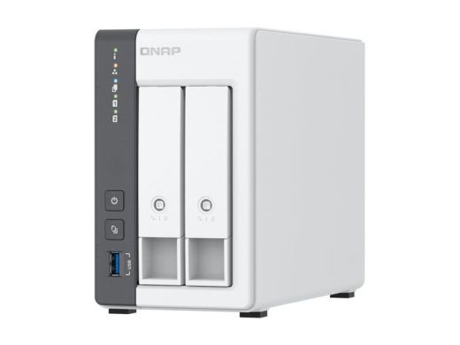 QNAP 2-bay 2.5 GbE NAS koos integreeritud NPU-ga TS-216G ARM 4-tuumaline Cortex-A55 Protsessori sagedus 2.0 GHz 4