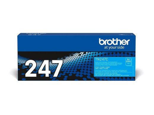 Brother TN 247C Cyan 2300 Page Toner