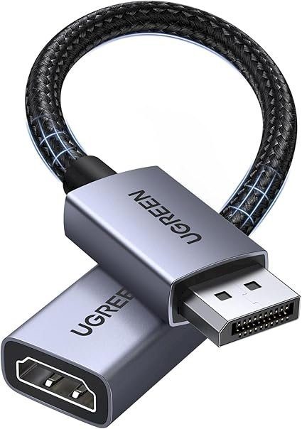 UGREEN DP133 Adapteris DisplayPort (kiemasis) - HDMI (motininis) 4K@30Hz 0.2m