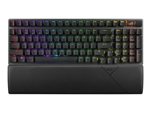 ASUS ROG Strix Scope II 96 mehaaniline klaviatuur, per-key RGB, juhtmevaba, saksa keel