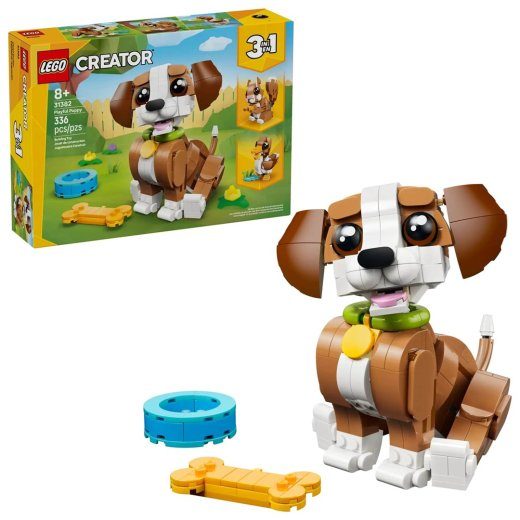 LEGO Creator 3-in-1 31382 Armsad loomad: mänguline poer