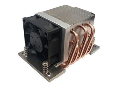 Inter-Tech A-54 CPU Jahutusblokk 1-komplekt Must Hall 60 mm