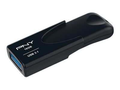 PNY Attaché 4 16GB USB 3.1 mähipulga must