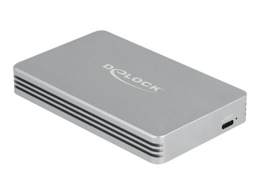 DeLOCK išorinio saugyklos korpusas Thunderbolt 4 USB-C 4 Thunderbolt 3 M.2 NVMe kortelė