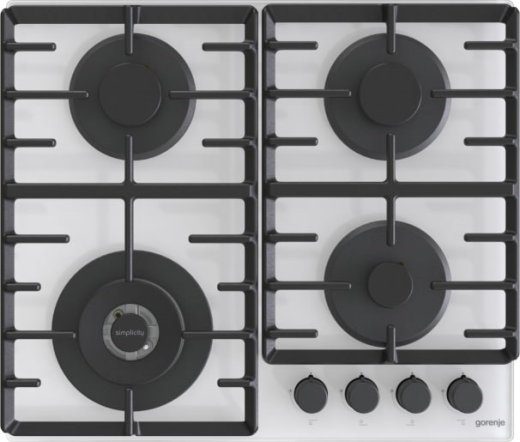 Gorenje GTW642SYW Valge Sisseehitatav 60 cm gaas 4 tsooni